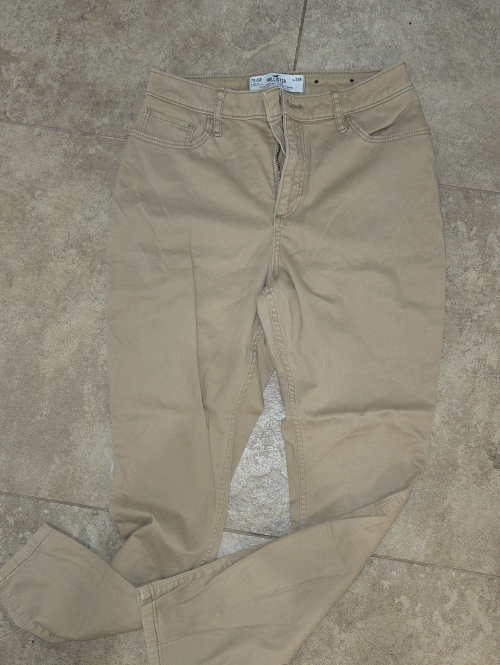 Hollister Womens Khaki Pants